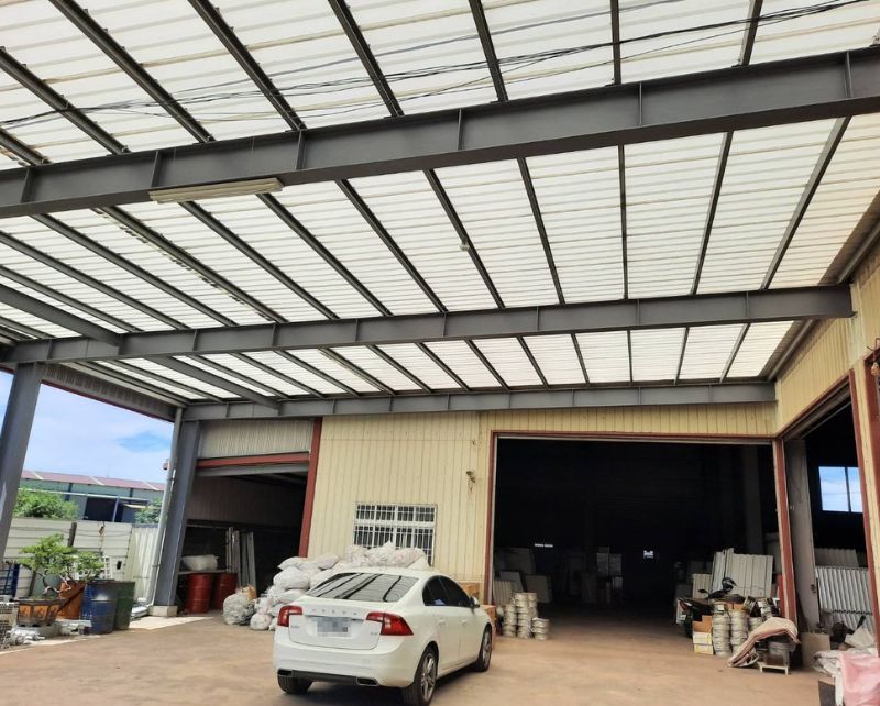 LIGHTING APPLICATION FOR THE FACTORY CARPORTS IN KAOHSIUNG CITY, TAIWAN