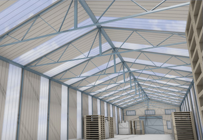 Polycarbonate Skylight, Roofing For Construction