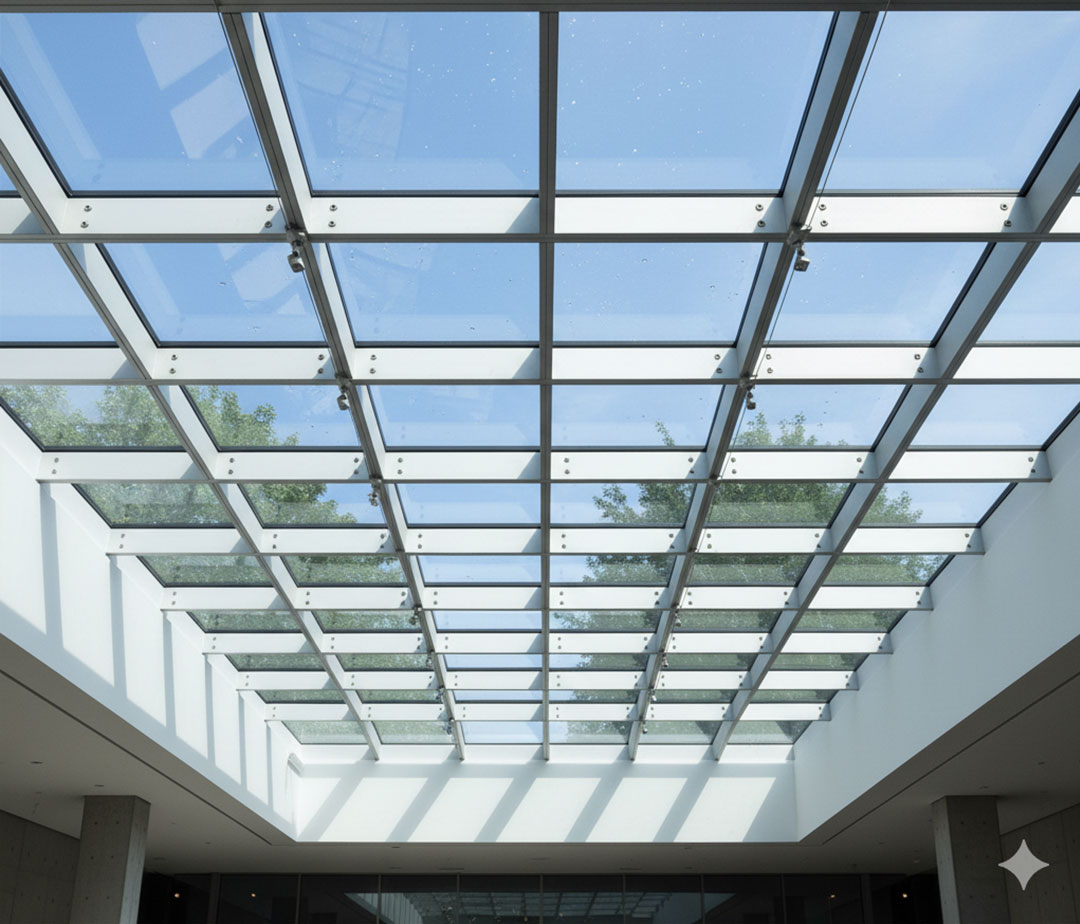 Types of Skylight Roofing Materials - Glass Skylight Panels Types of Skylight Roofing Materials - Glass Skylight Panels