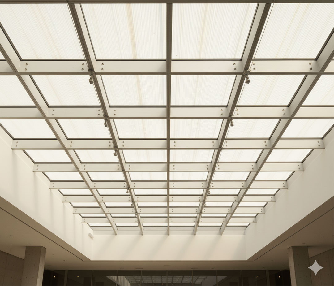 Types of Skylight Roofing Materials - Fiberglass Skylight Panels Types of Skylight Roofing Materials - Fiberglass Skylight Panels