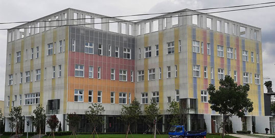 Donghe Biotechnology Exterior Wall Project