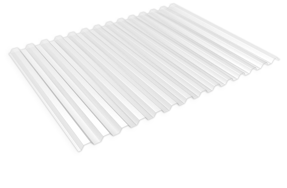 Sequentia X 10ft Corrugated Clear Fiberglass Roof Panel In, 55 OFF